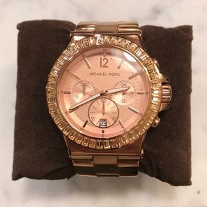 Michael Kors rose gold watch
